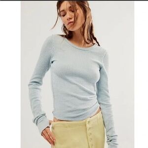 We The Free Roll With It Thermal Top Sz L